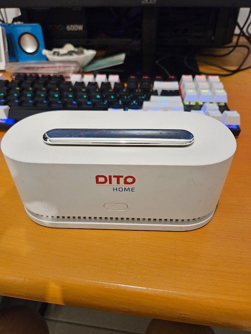 Dito 5G CPE Modem (Lock) (Category: Networking) located in Pasig City. Submitted by gyb12 (Listing ID 1461804572, Image 1). Description: 📡(Lock) DITO Home 5G Indoor CPE SRT838C — ₱1,000 2nd hand unit, good working condition. Selling my DITO Home 5G Indoor CPE, model SRT838C. Inclusions: SRT838C 5G Indoor CPE Dito Lock modem Original power adapter Unit and power adapter only Condition: Good condition, pre-owned. Price: ₱1,000 📍 Meetup: SM East O