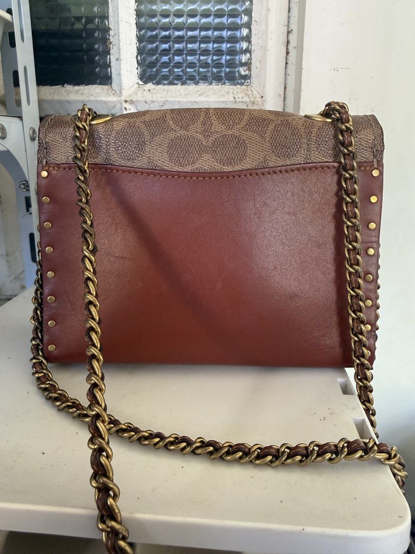 Coach Parker bag (Category: Shoulder Bags) located in Angadanan. Submitted by brightearth-ca44 (Listing ID 1461934843, Image 2). Description: See photos for flaws.