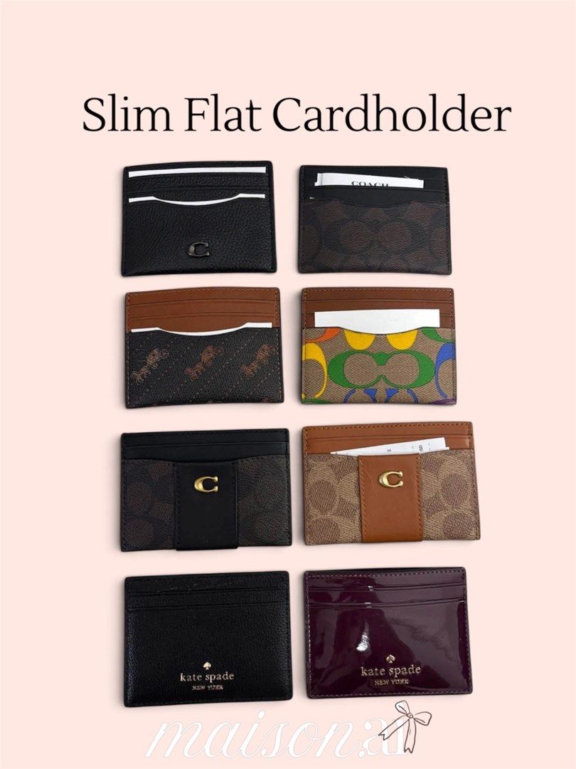 COACH WALLETS AND CARDHOLDERS (Category: Wallets & Card holders) located in Marikina City. Submitted by airamarie999 (Listing ID 1461960466, Image 2). Description: ORIGINAL PRICE RANGE IS ₱2400-₱3750.