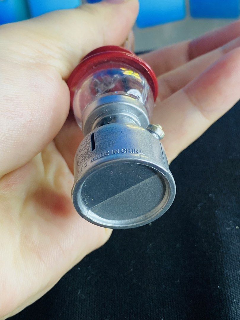 Coleman Mini Lamp keychain (Category: Everything Else Others) located in Manila. Submitted by kawaii_omocha_est2020 (Listing ID 1461990179, Image 3). Description: As is - light not working/Batteries need to change. ✅ Mine Now, Pay Now ✅ Please check all photos for complete details. ✅ Please manage your expectations, most items are preloved and not for those who are sensitive about condition. ✅ Actual color may vary due to lighting conditions. ✅ D