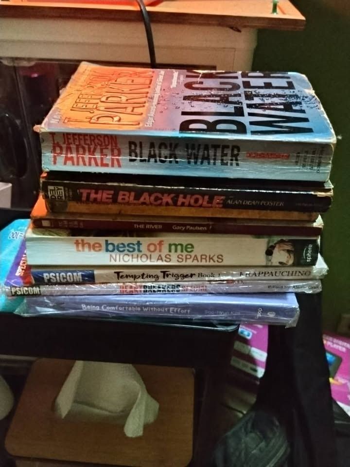 Collection of Books - Various Authors (Category: Storybooks) located in Caloocan City. Submitted by koko_krunch04 (Listing ID 1461907714, Image 1). Description: RANDOM BOOKS TAKE ALL FOR ONLY 100 PESOS sf and courier booking shouldered by buyer loc: San Mateo, Rizal.