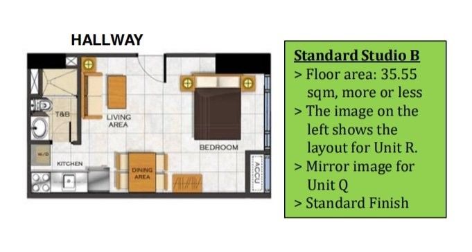 Condo Studio Unit (Category: Apartments & Condos) located in Paranaque City. Submitted by freeocean_cd71a6 (Listing ID 1462028011, Image 3). Description: Twin Oaks East Condo Unit Studio Type 35.55 SQM Semi Furnished 18th Floor, Shaw Blvd Mandaluyong City Near Shangri-la Mall, Edsa Central, St Francis Church.