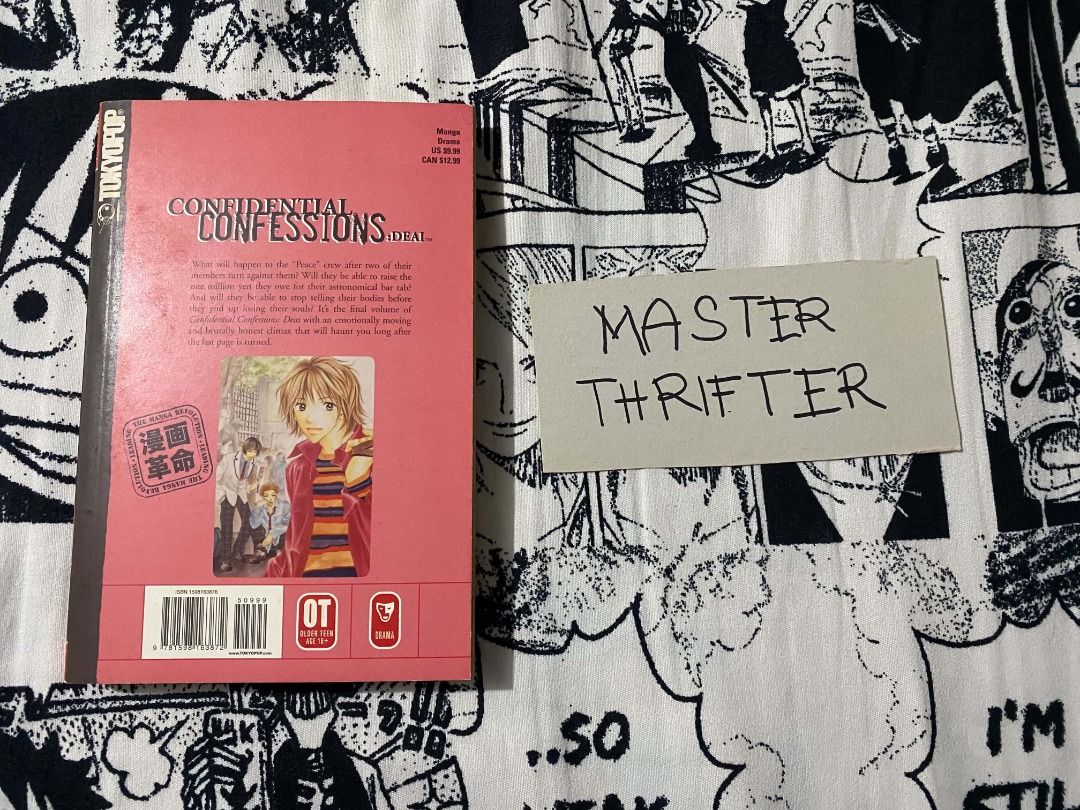 Confidential Confessions (Category: Comics & Manga) located in Las Pinas. Submitted by masterthrifter7638574 (Listing ID 1461924063, Image 2). Description: No Issue. 💵 Gcash / Cash 📍South Mall, Las Pinas City 📦Lalamove, Jnt and Pick-up.