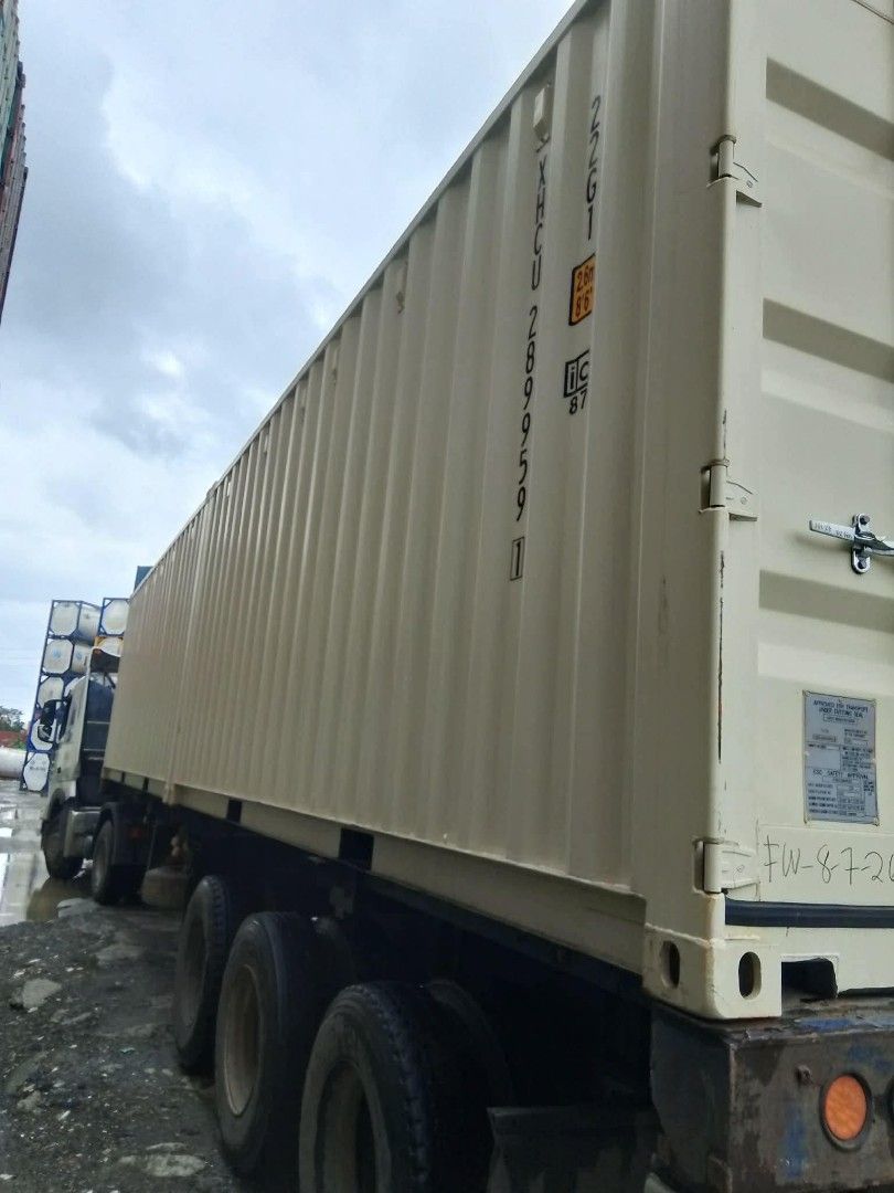 container van for sale (Category: Industrial Equipment) located in Manila. Submitted by brianbacsal06 (Listing ID 1461840355, Image 3). Description: CONTAINER VAN FOR SALE! Looking for a durable and affordable container van for your business, storage, warehouse, shop, office, or other projects? We’ve got you covered! AVAILABLE SIZES: 🔹 20FT Container Van 🔹 40FT highcubeContainer Van ✅ Quality Used Container Vans ✅ Delivery Available ✅ Trucking 