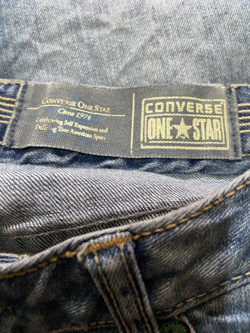 CONVERSE BOOTCUT JEANS (Category: Jeans) located in Abulug. Submitted by binchifinds (Listing ID 1461999715, Image 3). Description: dimes in pic.