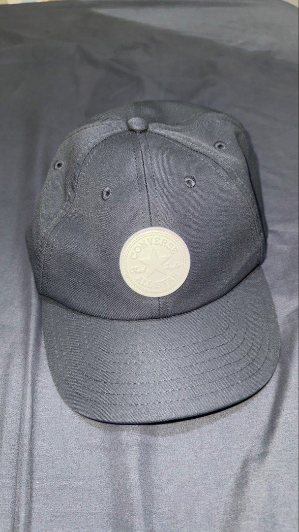 Converse Cap (Category: Caps & Hats) located in Manila. Submitted by nobleangel (Listing ID 1461829500, Image 1). Description: - Classic black Converse cap - Features iconic circular logo on the front - Adjustable strap at the back for a customized fit - Versatile and perfect for everyday wear.