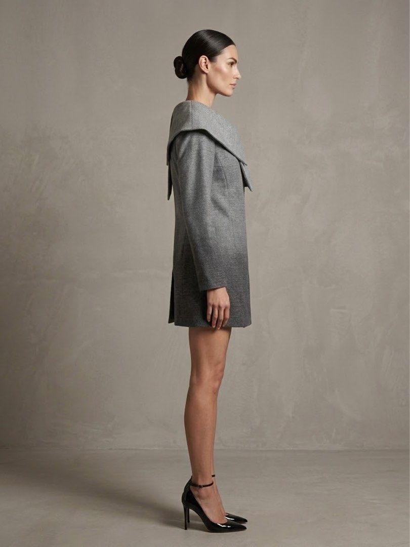 COS GRAY WOOL COAT (Category: Coats, Jackets and Outerwear) located in Pasig City. Submitted by vetementsdemanila (Listing ID 1461906510, Image 3). Description: COS GRAY WOOL COAT New without tags Size: 38 Bust: 38 inches Waist: 38 inches Length: 33 inches P1950 PLUS SHIPPING.