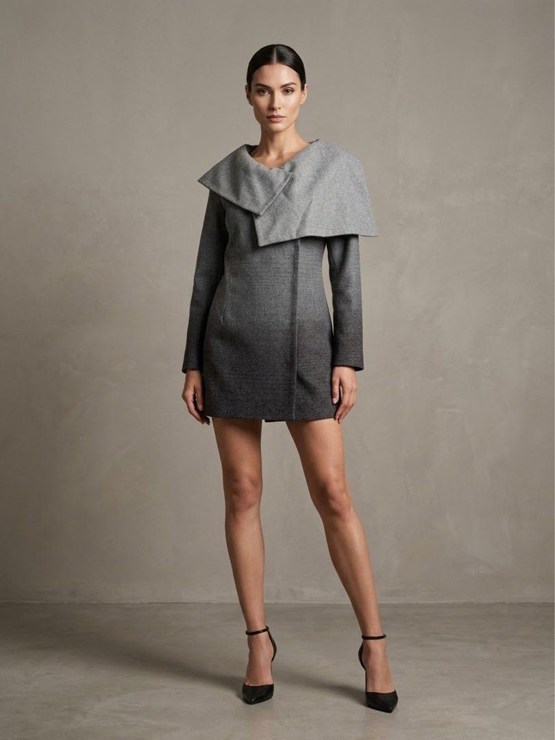 COS GRAY WOOL COAT (Category: Coats, Jackets and Outerwear) located in Pasig City. Submitted by vetementsdemanila (Listing ID 1461906510, Image 2). Description: COS GRAY WOOL COAT New without tags Size: 38 Bust: 38 inches Waist: 38 inches Length: 33 inches P1950 PLUS SHIPPING.