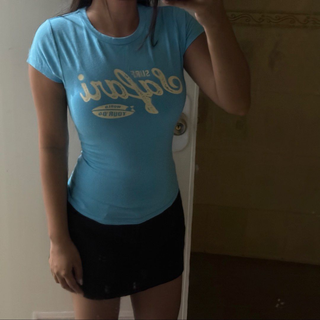 Cotton On Summer Surf Shirt (Category: Shirts) located in Davao. Submitted by aug_amari (Listing ID 1461982956, Image 1). Description: size XS-S stretcg.