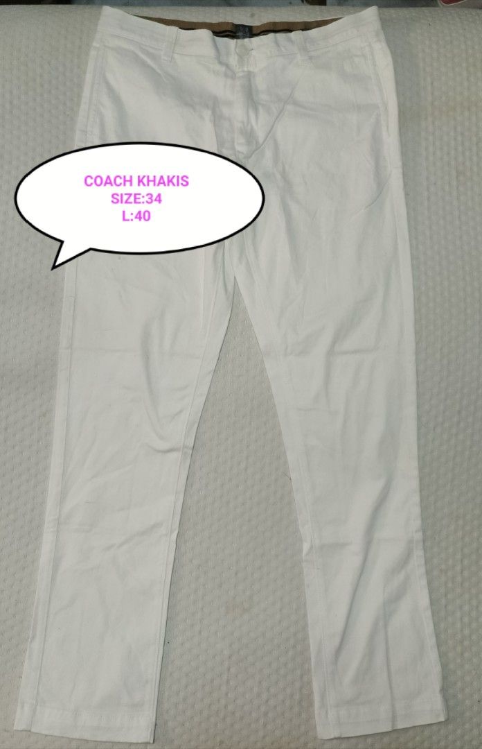 COUCH KHAKIS 34 (Category: Chinos) located in Quezon City. Submitted by ahyaladyblue (Listing ID 1461961873, Image 1). Description: .