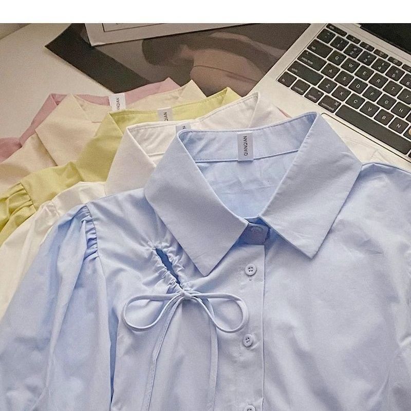 crop top puff sleeve (Category: Blouses) located in Manila. Submitted by itsmethal (Listing ID 1461920367, Image 3). Description: .