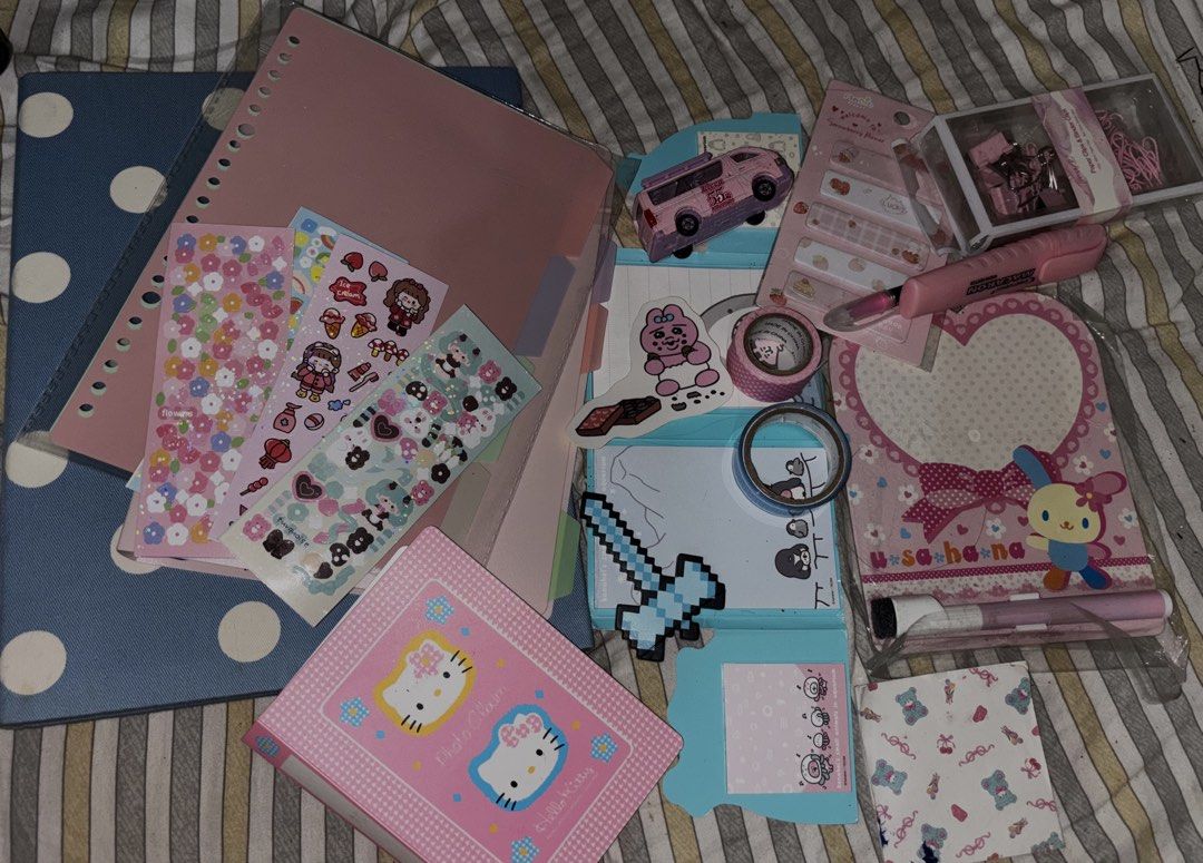 Cute stationery bundle!! (Category: Other Stationery & Craft) located in Bay. Submitted by stroverii (Listing ID 1461984129, Image 1). Description: .
