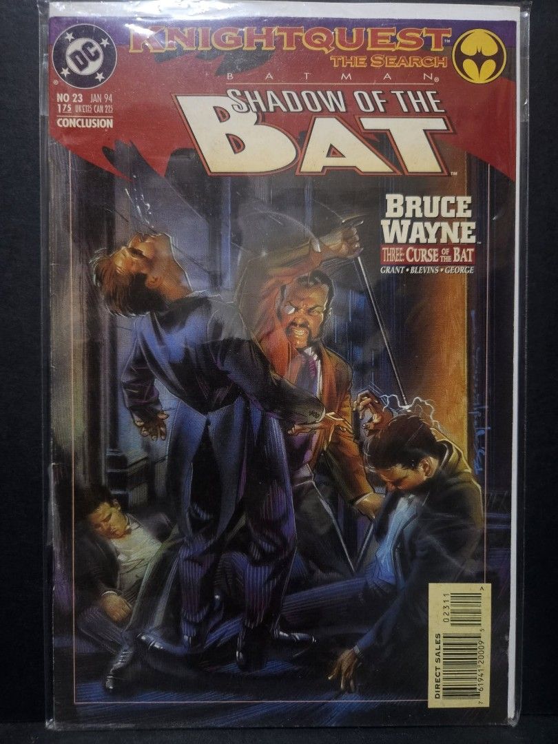 DC Comic Shadow of the Bat #23 (Category: Comics & Manga) located in Mandaluyong City. Submitted by outta.knowhere (Listing ID 1461854969, Image 1). Description: 🚀Shadow of the Bat #23🚀 F- to F/VF P80 ✅Part of Knightfall Saga Part 2: Knightquest Please check and follow our socials/pages for more! FB: /OuttaKnowhereCC IG: @outta.knowhere Carousell: https://www.carousell.ph/u/outta.knowhere/.