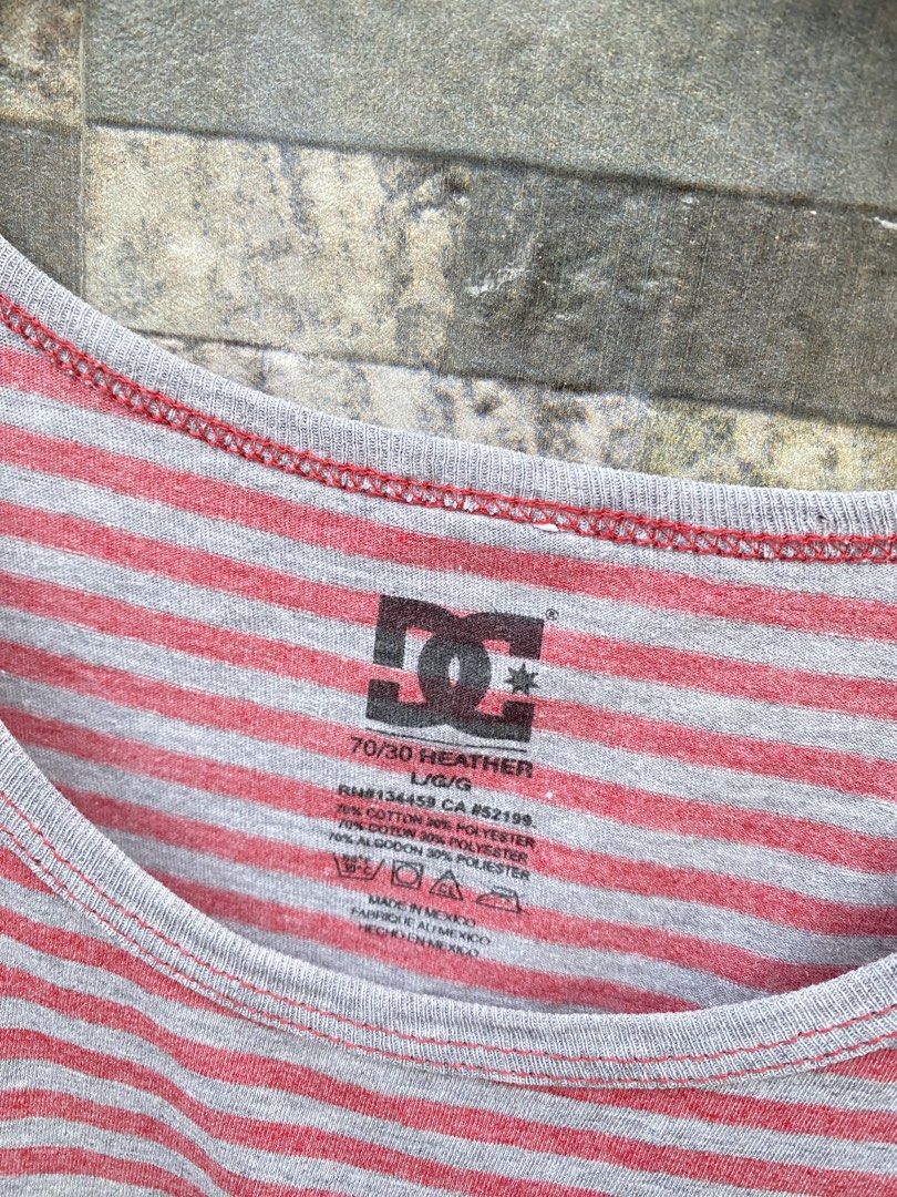 DC Shoes Stripes Tanktop (Category: Tshirts & Polo Shirts ) located in Santa Rosa. Submitted by thriftandwrap.2020 (Listing ID 1461999354, Image 3). Description: •𝑺𝒊𝒛𝒆:Large •𝑪𝒐𝒏𝒅𝒊𝒕𝒊𝒐𝒏:Excellent •𝑪𝒐𝒍𝒐𝒓 𝒓𝒂𝒕𝒆:9/10 𝗠𝗶𝗻𝗲 350.