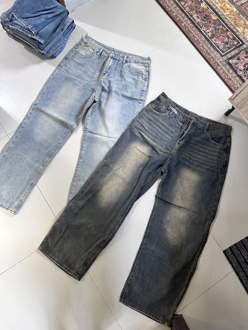 Declutter pants jeans denim (Category: Jeans) located in Manila. Submitted by nilodanzcuadra (Listing ID 1461965537, Image 1). Description: Brand new all 28-29, 30-31, 27-28 Message me your choices 700 for 2 pcs Loc: north caloocan.