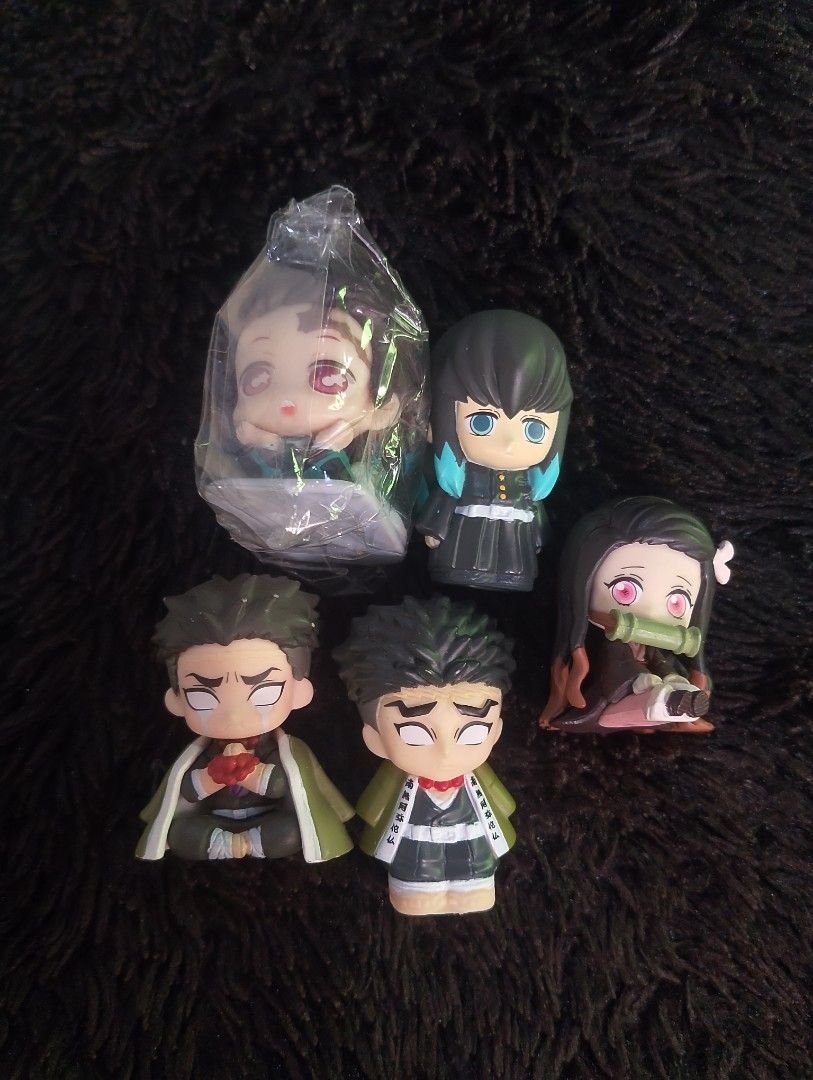 Demon Slayer Figures (Category: Figurines & Statues) located in Cavite. Submitted by aacollect.ph (Listing ID 1462031568, Image 1). Description: take all only.