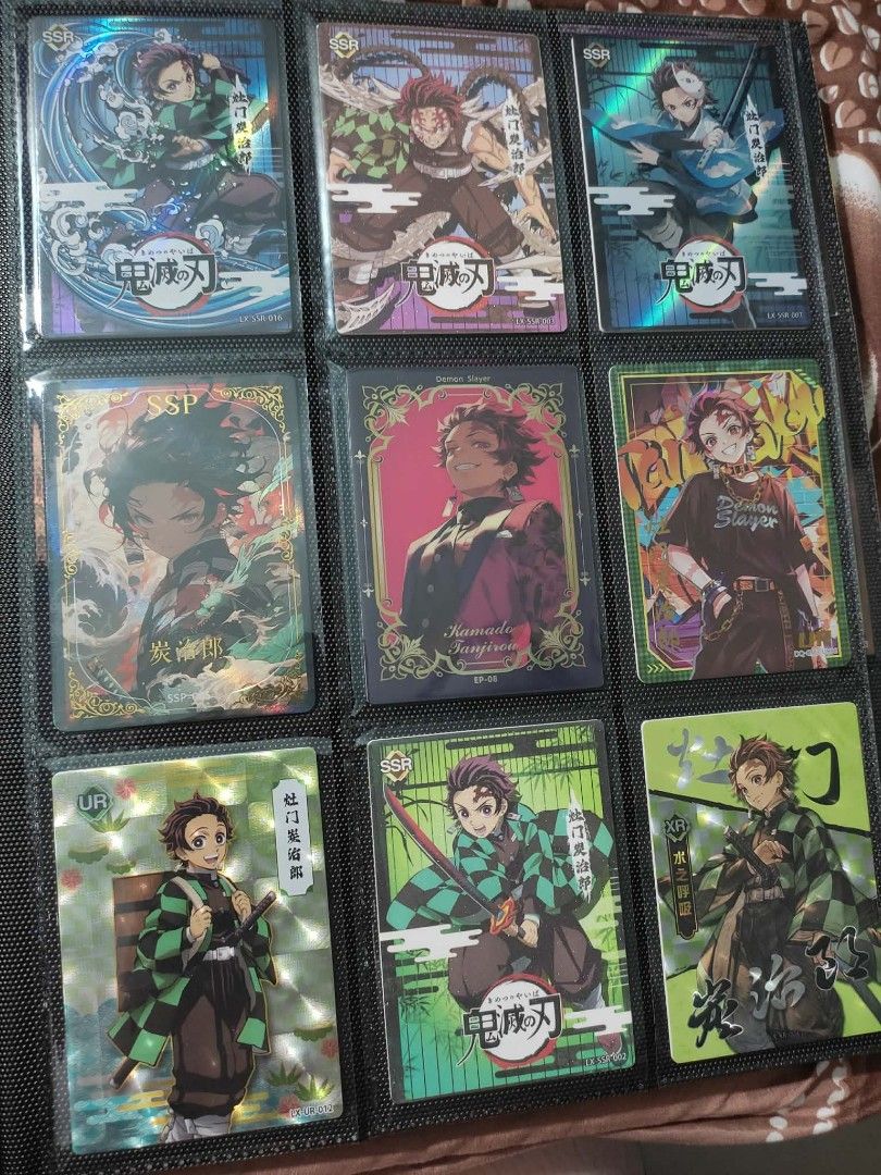 Demon slayer Kamado Tanjiro CCG (Category: Raw Singles) located in Manila. Submitted by summersnowthiings (Listing ID 1461830669, Image 1). Description: 20-100 price range pwede rin mag pa bundle or take all.