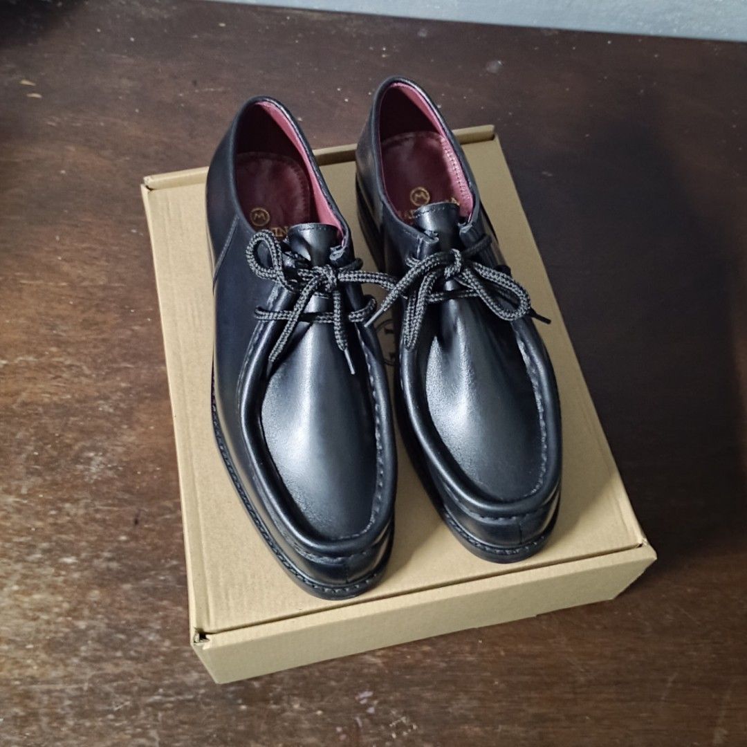 Derby Paraboot alternative (Category: Dress Shoes) located in Manila. Submitted by cali_cx (Listing ID 1461733147, Image 2). Description: Alpine Derby brand new Size: 10us/44euro but perfectly fits for size 9.5us/42euro Price:8000 Original Price: 9490 location: QC Cubao Can do meet ups .