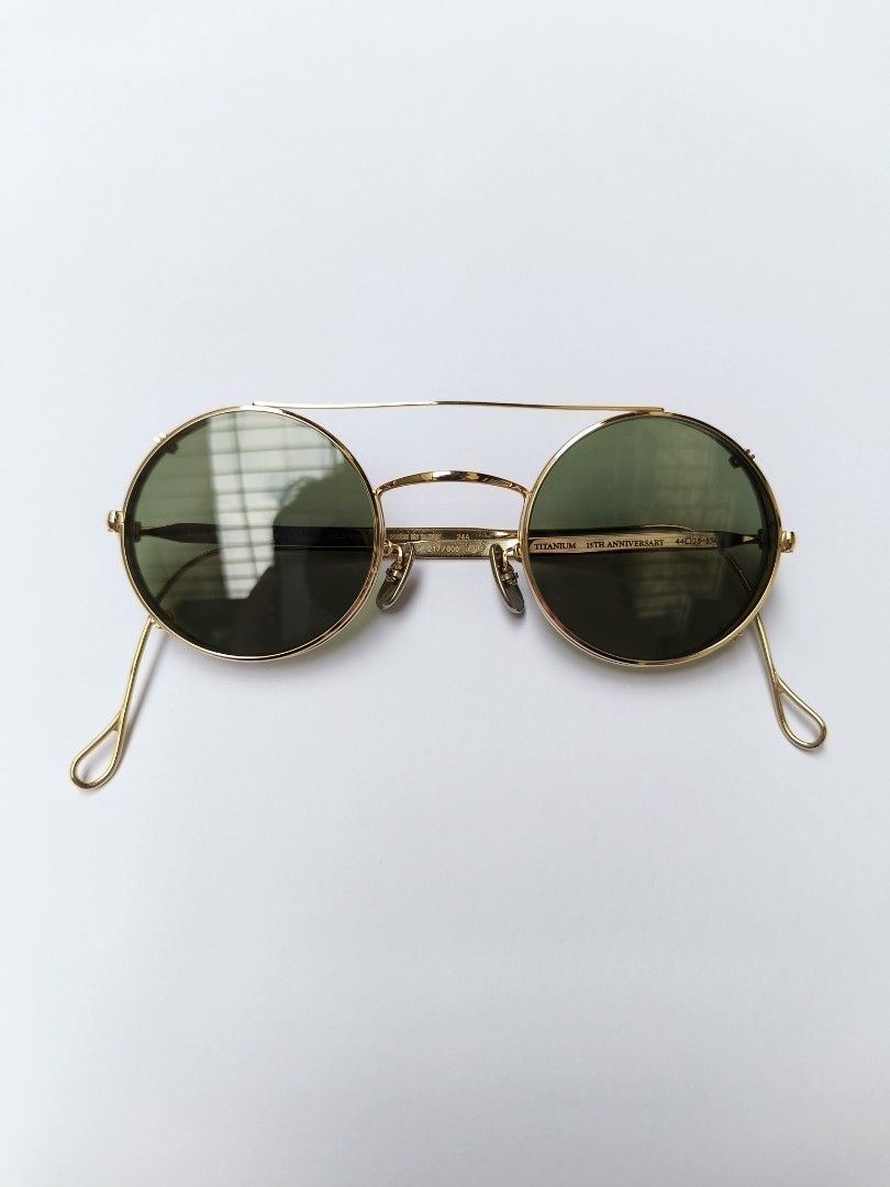 Digna 115 Anniversary Eyeglasses (Category: Sunglasses & Eyewear) located in Quezon City. Submitted by treasuredcollectibles (Listing ID 1461813346, Image 1). Description: Brand: Digna Model: Peace 115th anniversary made in Japan comes with clip on, case and wiper.