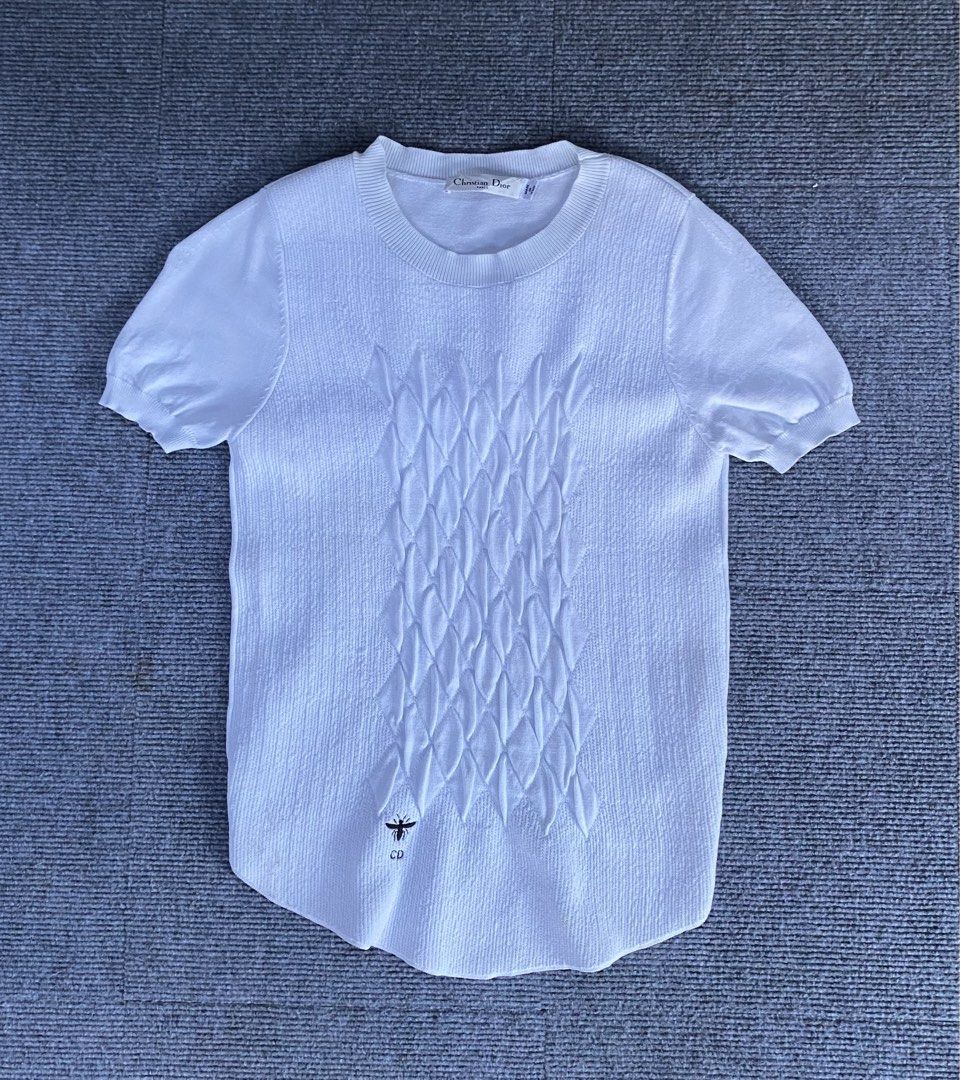 DIOR KNITTED (Category: Luxury Apparel) located in Tandag. Submitted by ChristianThrift (Listing ID 1461921923, Image 1). Description: Excellent 10/10 Color rate Width 15 strechable Length 23 No issues.