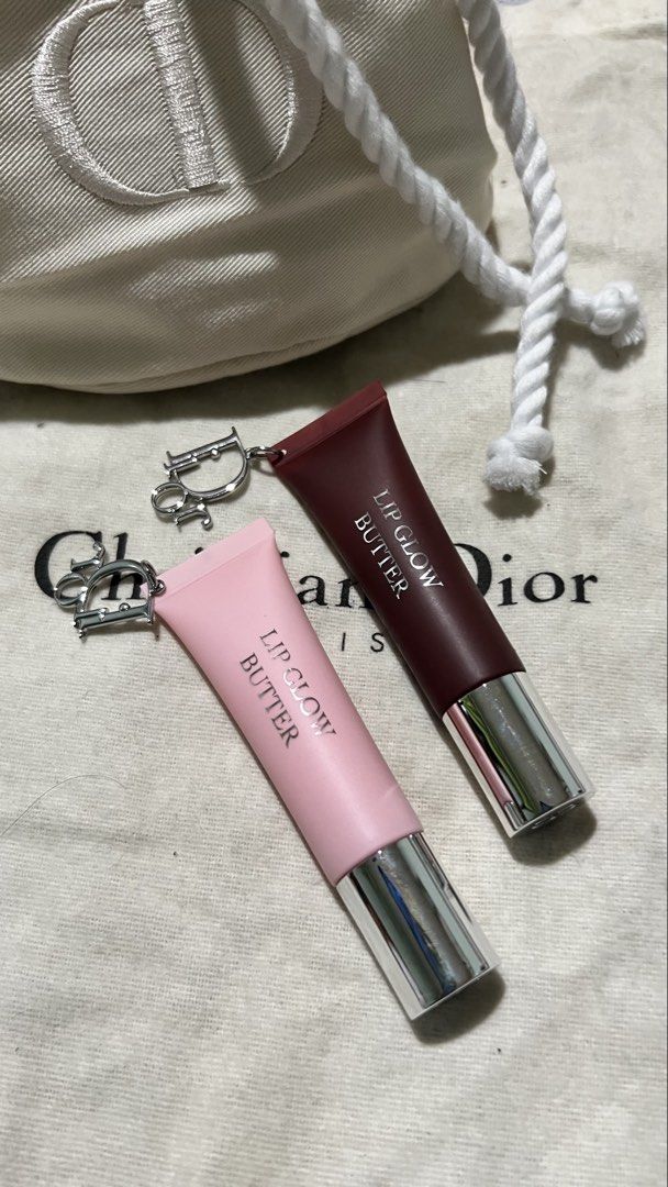 dior lip butter (pink, black cherry) (Category: Makeup) located in Balanga. Submitted by cantreplyherehahahaha (Listing ID 1462000501, Image 1). Description: bnew both sold black cherry pink avail ₱1299 authentic .