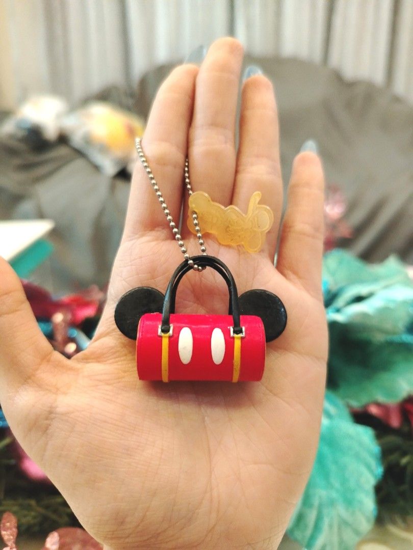 Disney Mickey Mouse Bag Keychain Charm (Category: Character Goods) located in San Fernando. Submitted by jpmarketplace2023 (Listing ID 1461879569, Image 1). Description: 💚 All items are authentic from Japan. 💛 MOP: GCash (❌️ GCash Protect) 🩵 MOD: LBC only (❌️ S. Checkout, COD, COP) 💙 Meet-up: Vista Mall, San Fernando, Pampanga 💜 All items are on-hand. 🧡 First to pay gets the item first. ❤️ Breakable items are packed with care and caution. S