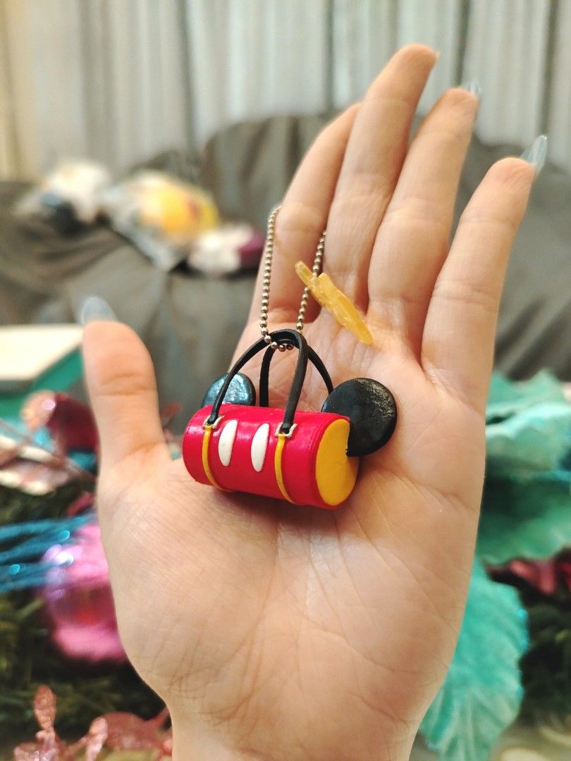 Disney Mickey Mouse Bag Keychain Charm (Category: Character Goods) located in San Fernando. Submitted by jpmarketplace2023 (Listing ID 1461879569, Image 2). Description: 💚 All items are authentic from Japan. 💛 MOP: GCash (❌️ GCash Protect) 🩵 MOD: LBC only (❌️ S. Checkout, COD, COP) 💙 Meet-up: Vista Mall, San Fernando, Pampanga 💜 All items are on-hand. 🧡 First to pay gets the item first. ❤️ Breakable items are packed with care and caution. S
