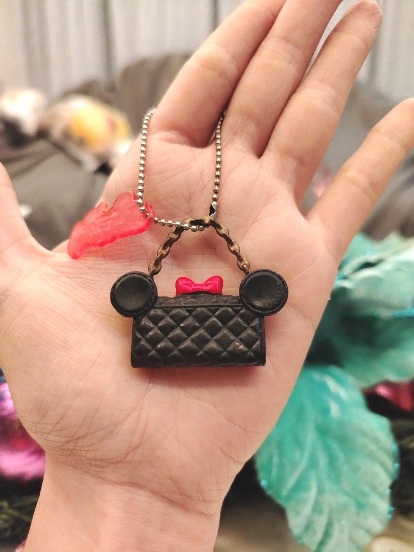 Disney Minnie Mouse Bag Keychain Charm (Category: Character Goods) located in San Fernando. Submitted by jpmarketplace2023 (Listing ID 1461879646, Image 3). Description: 💚 All items are authentic from Japan. 💛 MOP: GCash (❌️ GCash Protect) 🩵 MOD: LBC only (❌️ S. Checkout, COD, COP) 💙 Meet-up: Vista Mall, San Fernando, Pampanga 💜 All items are on-hand. 🧡 First to pay gets the item first. ❤️ Breakable items are packed with care and caution. S