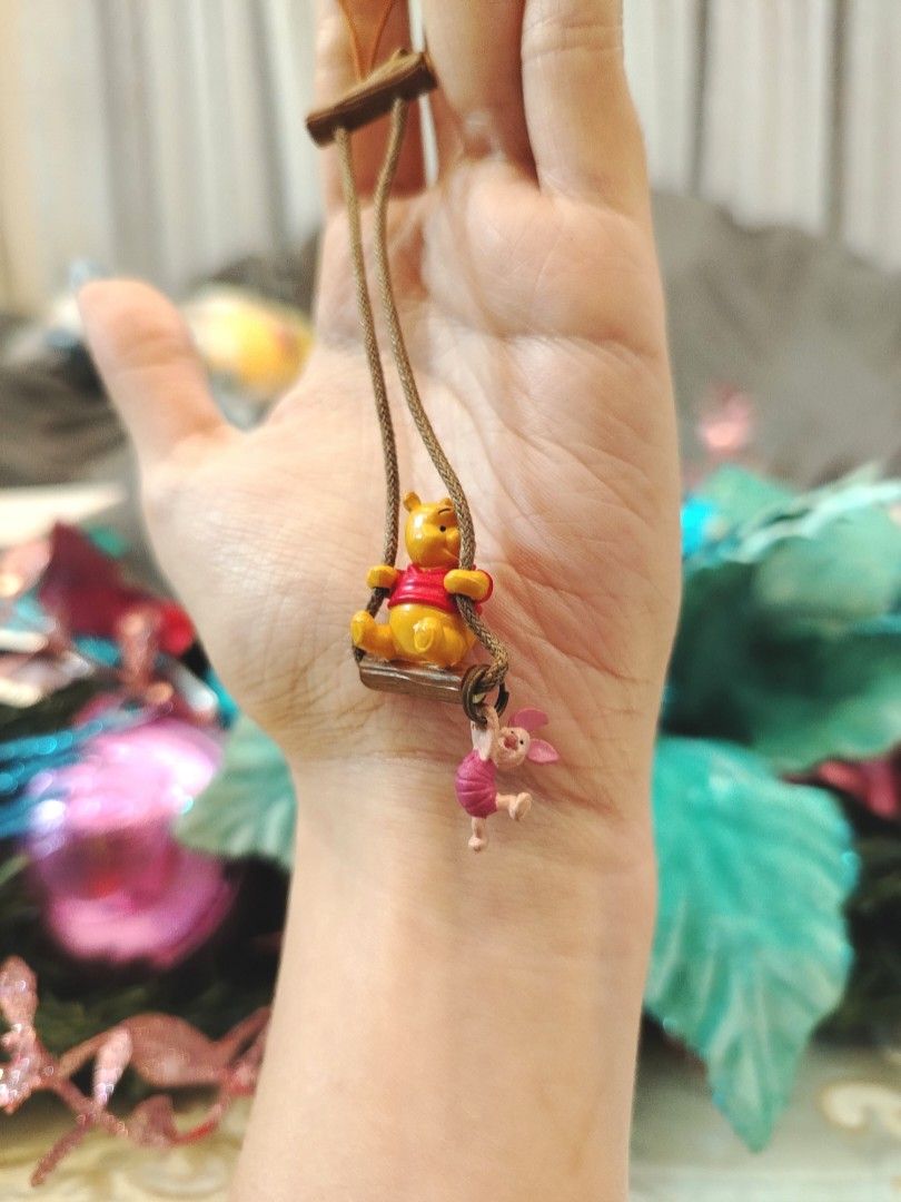Disney Swinging Pooh × Piglet Charm Strap (Category: Character Goods) located in San Fernando. Submitted by jpmarketplace2023 (Listing ID 1461879352, Image 1). Description: 💚 All items are authentic from Japan. 💛 MOP: GCash (❌️ GCash Protect) 🩵 MOD: LBC only (❌️ S. Checkout, COD, COP) 💙 Meet-up: Vista Mall, San Fernando, Pampanga 💜 All items are on-hand. 🧡 First to pay gets the item first. ❤️ Breakable items are packed with care and caution
