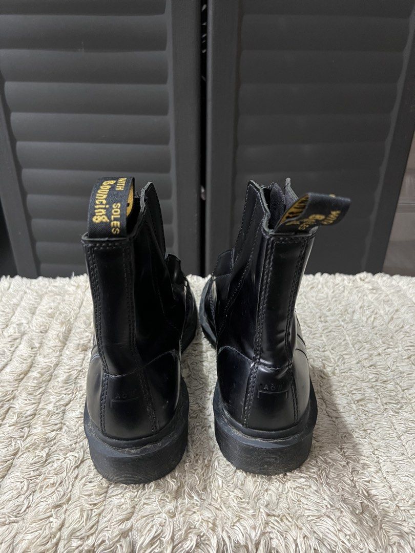 Doc Martens x A Cold Wall Boots (Category: Casual Shoes) located in Angono. Submitted by odd.fitt (Listing ID 1461972568, Image 3). Description: Thrifted Like new, used once after buying No box Creased Walang pudpod 8.5 US men 42 EU 26.5 cm.
