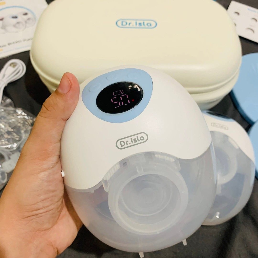Dr. Isla EB50D Wearable Breast Pump (Category: Breastfeeding & Bottle Feeding) located in Mandaluyong City. Submitted by motherbean5326 (Listing ID 1461941021, Image 1). Description: FOR SALE: Dr. Isla EB50D Wearable Breast Pump Selling my Dr. Isla EB50D Wearable Breastpump, used twice lang since I have other breastpumps. 📦 Complete set ✔️ With original box ✔️ Complete unit/accessories 🎁 FREE milk storage bags 💰 Price: ₱2,999 📍 Location: Mand