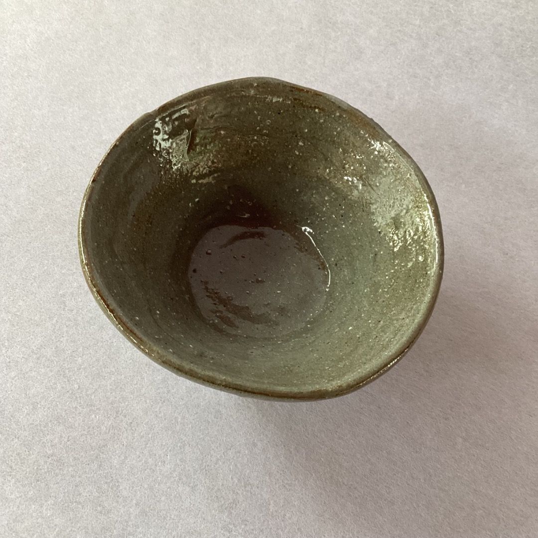 Earthy Olive-Ash Glazed Chawan; signed (Category: Other Kitchenware & Tableware) located in Davao. Submitted by eclectic1925 (Listing ID 1461958058, Image 3). Description: Php250 Earthy Olive-Ash Glazed Chawan; signed H: 2.3 inches L: 5 inches Please REVIEW PHOTOS We use 100% repurposed packaging materials SF starts at Php70 via Flash Express First to pay.