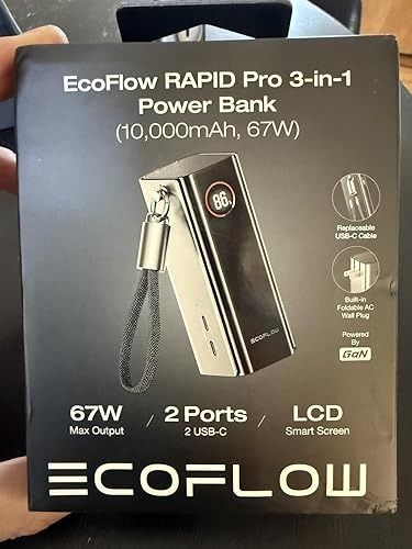 Ecoflow Rapid Power Bank (Category: Batteries & Power Banks) located in Mandaluyong City. Submitted by tekmagephref (Listing ID 1461830013, Image 1). Description: .