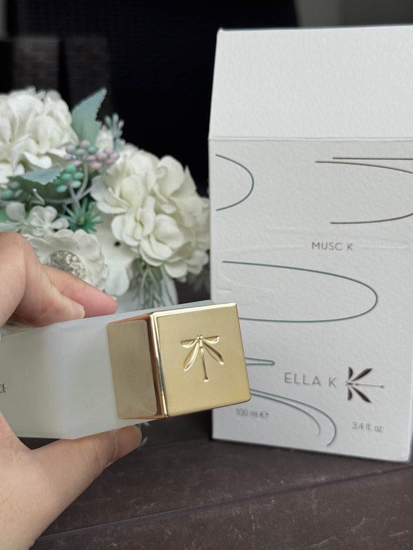 ELLA K MUSC K Eau de Parfum 100ml | Authentic Perfume (Category: Fragrance & Deodorants) located in Cavite. Submitted by seicammy (Listing ID 1461954329, Image 3). Description: Authentic ELLA K MUSC K Eau de Parfum - 100ml bottle, Comes with original box - sprayed twice to test RFS: decluttering/impulse buy *money back if proven fake Cavite area.