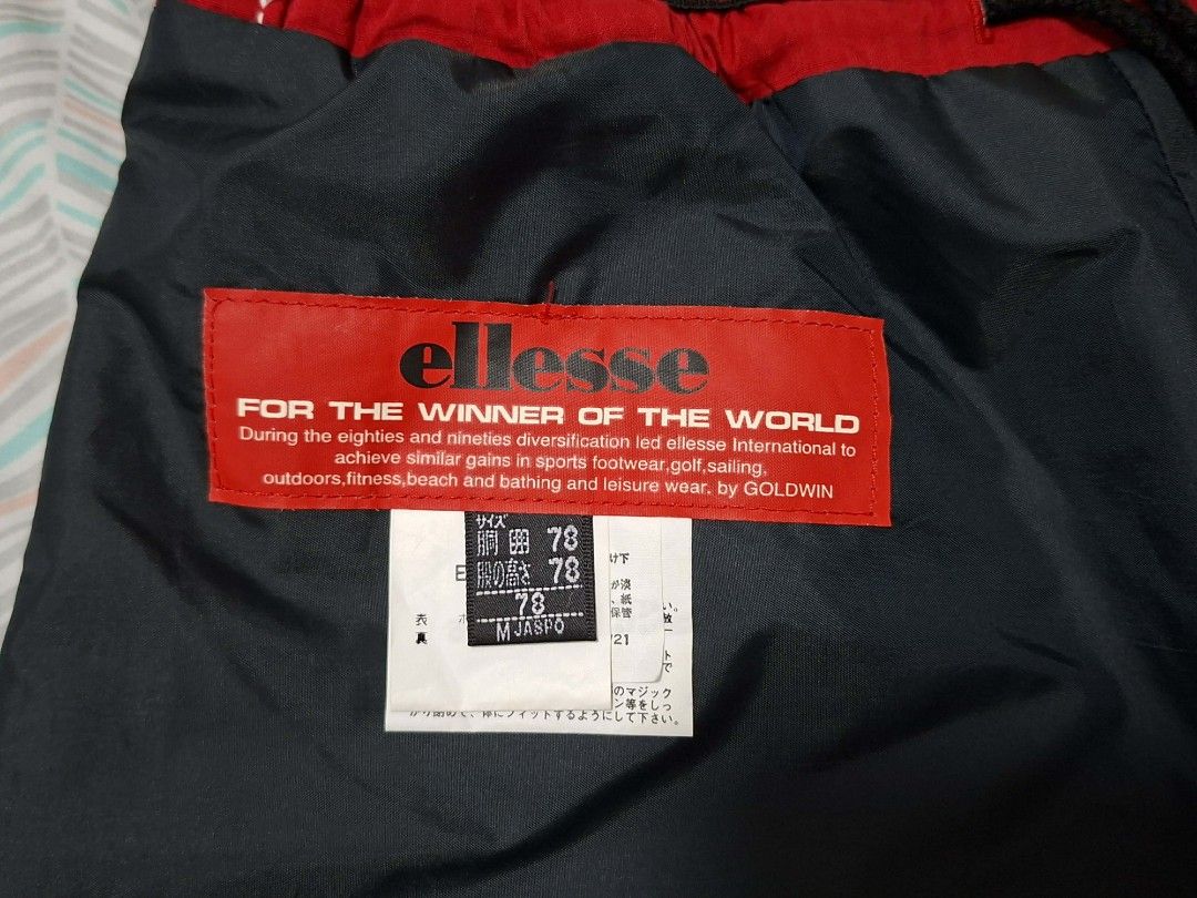 Vintage Ellesse Athletic Short (Category: Activewear) located in Danao, Cebu. Submitted by jthriftshop_ (Listing ID 1461901341, Image 3). Description: Ellesse Short 28-32w x 19L Issue: none Ready to wear.