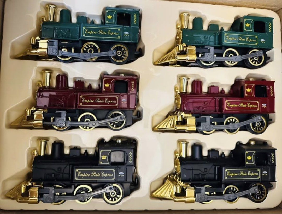 Empire State express Christmas decor metal heavy train (Category: Other Home Decor) located in Mandaluyong City. Submitted by home_box.ae (Listing ID 1461958207, Image 1). Description: .