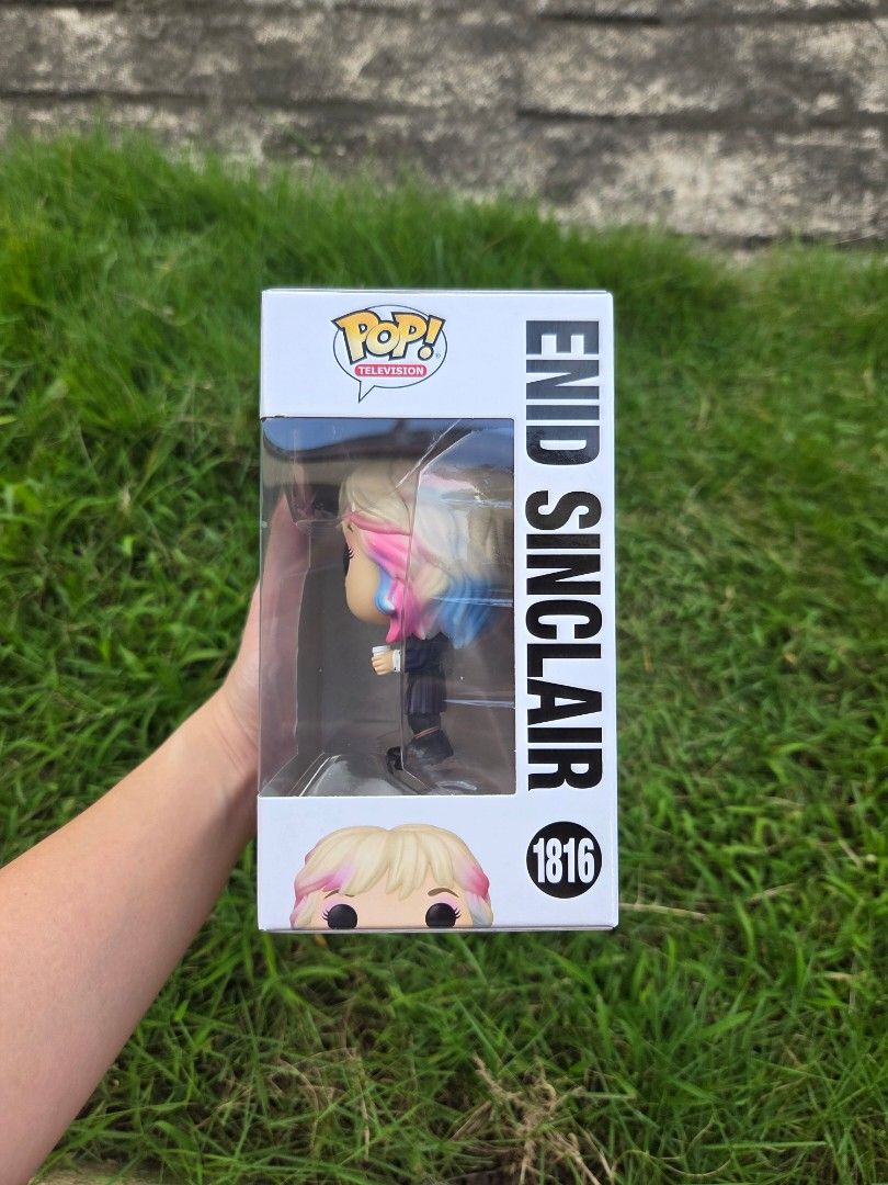 Enid Sinclair Funko Pop 1816 (Category: Designer & Blind Box Toys) located in Calamba. Submitted by 7elevenz (Listing ID 1461885658, Image 2). Description: FREE protector like new MOP: GoTyme/Maya MOD: Lalamove/J&T Expreaa 📍Calamba Laguna.