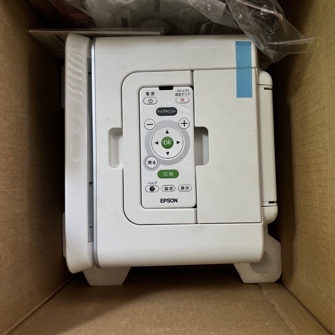 EPSON Colorio me E-600 compact photo inkjet printer (Category: Other Photography Accessories) located in Samal. Submitted by thatsodd (Listing ID 1461827888, Image 3). Description: -Working -Remote needs new batt -no ink provided NEGOTIABLE‼️.