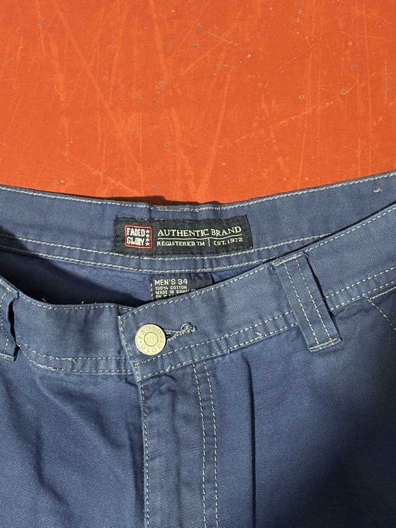 Faded Glory Carpenter Jorts (Category: Shorts) located in Mabalacat. Submitted by justnnval (Listing ID 1461923159, Image 2). Description: Authentic Faded Glory Carp Jorts Size 34 .