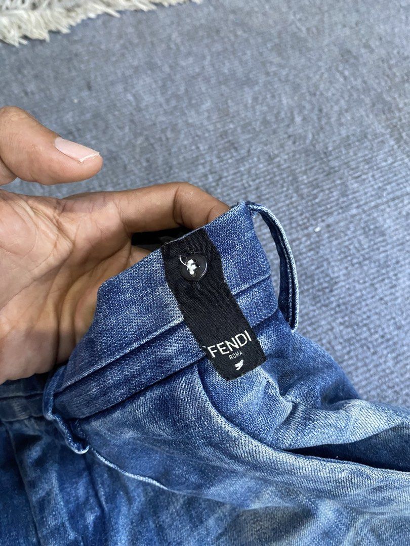 FENDI SHORT (Category: Luxury Apparel) located in Tandag. Submitted by ChristianThrift (Listing ID 1461911105, Image 3). Description: Excellent Condition 10/10 Coor rate Size 48 on tag Waist 32 Length 20 No issues.