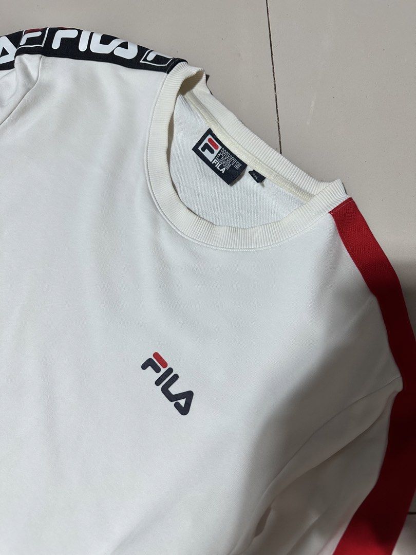 Fila longsleeve (Category: Coats, Jackets and Outerwear) located in Manila. Submitted by nilodanzcuadra (Listing ID 1461869057, Image 2). Description: Size xl to xxl, solid to Used few times only Loc: north caloocan.