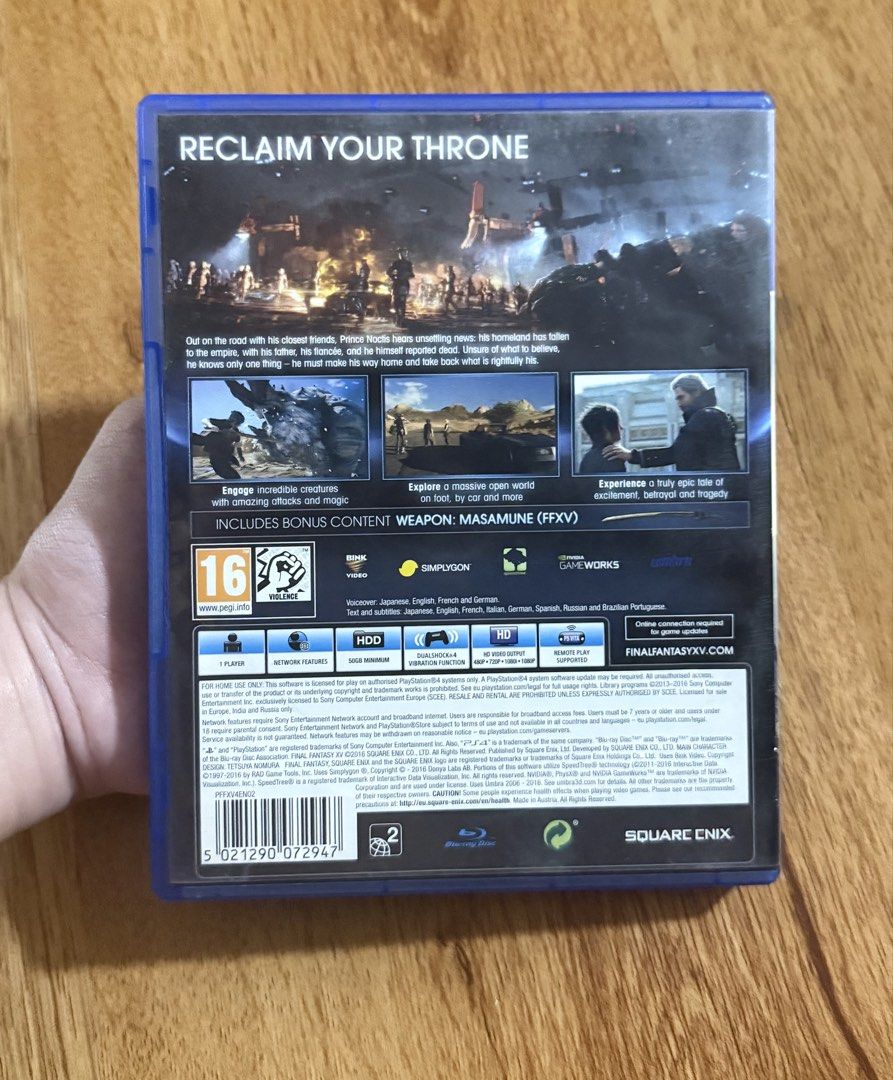 Final Fantasy XV (Category: PlayStation) located in Cavite. Submitted by dpbrnl (Listing ID 1461883792, Image 2). Description: Final Fantasy XV for sale! For more questions feel free to send a dm/pm ❤️ .