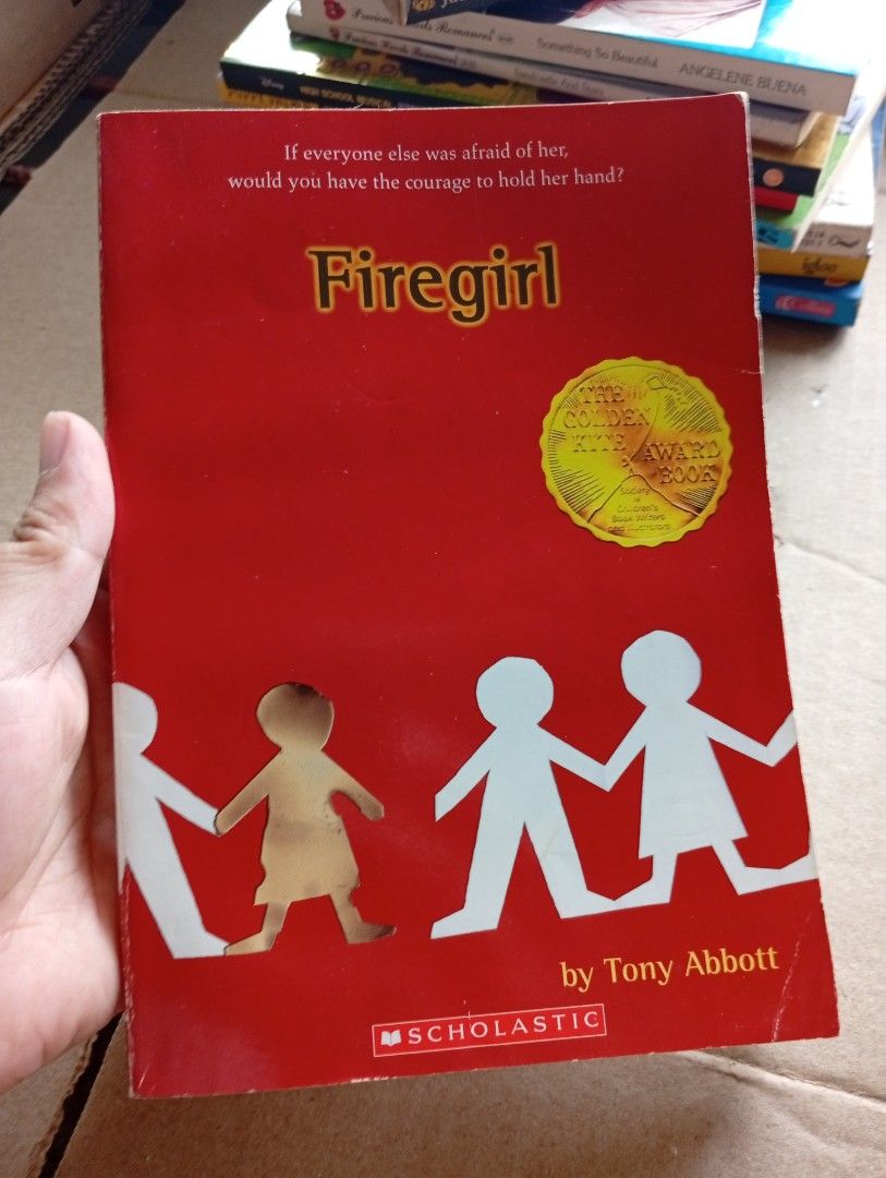Firegirl by Tony Abbott Scholastic Paperback (Category: Storybooks) located in La Trinidad. Submitted by cla.rissa317 (Listing ID 1461964788, Image 1). Description: 🌻❣️AVAILABLE❣️🤗🌿 Authentic Books Well Used, expect dents, creases, foxing, tanning...etc Location: Benguet Kindly message me for more inquiries and for your orders, thank you. I'll send more photos upon request☺️ For Dropping (COP/GCash) 🍂Malcolm Square, Baguio 🍂Km5, Pico, La Tri