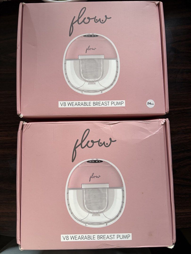 Flow V8 Wearable Breast Pump (24mm Flange) (Category: Breastfeeding & Bottle Feeding) located in Quezon City. Submitted by rosenarvaez (Listing ID 1461898769, Image 1). Description: - TWO Flow V8 wearable breast pumps - Charging cables and adapters included - Original boxes are included - Ideal for convenient, on-the-go pumping - Feel free to ask any questions!.
