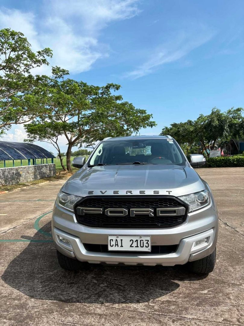 Ford Everest (Category: Used Cars) located in Mariveles. Submitted by billy2558 (Listing ID 1461845726, Image 1). Description: Ford Everest Trend Diesel 2.2L 4x2 automatic. First owner, all original, no modifications/repairs made. Leather seats, driver seat is electrically adjustable, floor mats provided with deep dish matting, strong aircon and engine. With front and rear dash cam. Lady driven. Owner can be reached at 0908-877-2558 or 0939-471-2