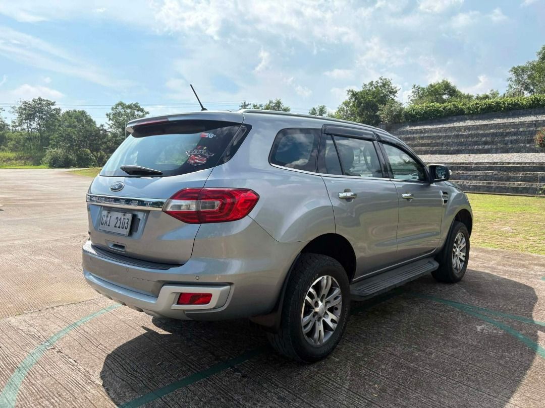 Ford Everest (Category: Used Cars) located in Mariveles. Submitted by billy2558 (Listing ID 1461845726, Image 3). Description: Ford Everest Trend Diesel 2.2L 4x2 automatic. First owner, all original, no modifications/repairs made. Leather seats, driver seat is electrically adjustable, floor mats provided with deep dish matting, strong aircon and engine. With front and rear dash cam. Lady driven. Owner can be reached at 0908-877-2558 or 0939-471-2
