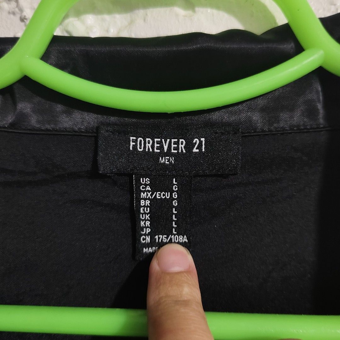 Forever21 black satin sleepwear (Category: Sleep and Loungewear) located in Bacoor. Submitted by sayd17 (Listing ID 1461843245, Image 3). Description: .