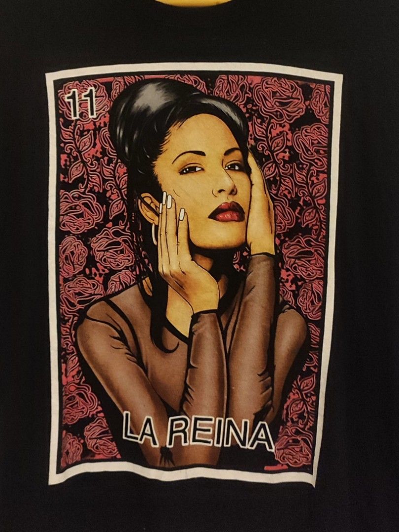 FOTL La Reina Selena Tee (Category: Tshirts & Polo Shirts ) located in Ibajay. Submitted by trendholicrepublique (Listing ID 1461959308, Image 3). Description: Off/Legit FOTL La Reina Selena Tee 359 Php Color Rate 10/10 Medium On Tag Dimes 19.5 x 27 Very Good to Excellent Condition with tag.