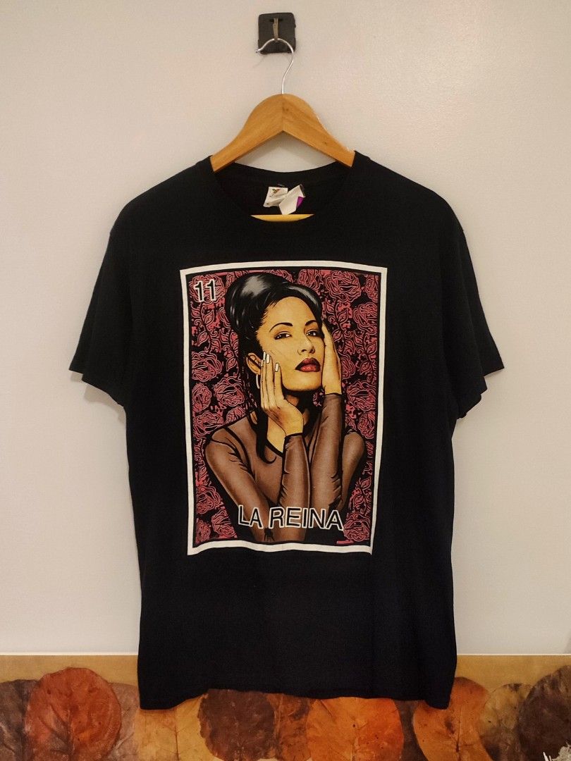 FOTL La Reina Selena Tee (Category: Tshirts & Polo Shirts ) located in Ibajay. Submitted by trendholicrepublique (Listing ID 1461959308, Image 1). Description: Off/Legit FOTL La Reina Selena Tee 359 Php Color Rate 10/10 Medium On Tag Dimes 19.5 x 27 Very Good to Excellent Condition with tag.