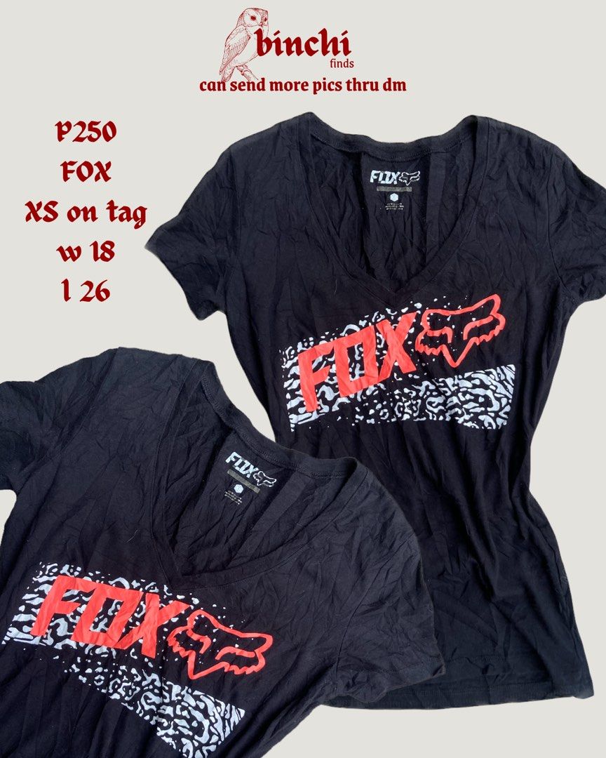 FOX GRUNGE TEE (Category: Shirts) located in Abulug. Submitted by binchifinds (Listing ID 1461999984, Image 1). Description: .